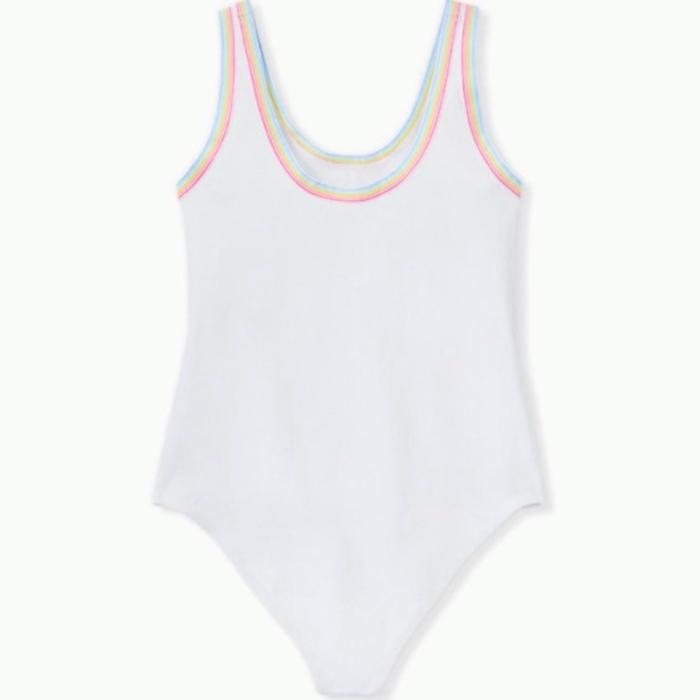 Torrid Women’s Rainbow Edge bodysuit size 4x